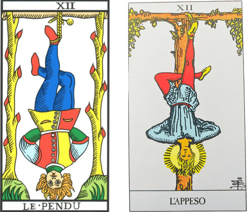 Appeso Significato Tarocchi