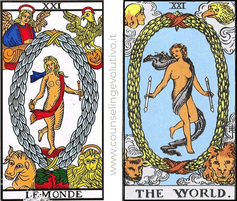 Il MONDO Significato tarocchi