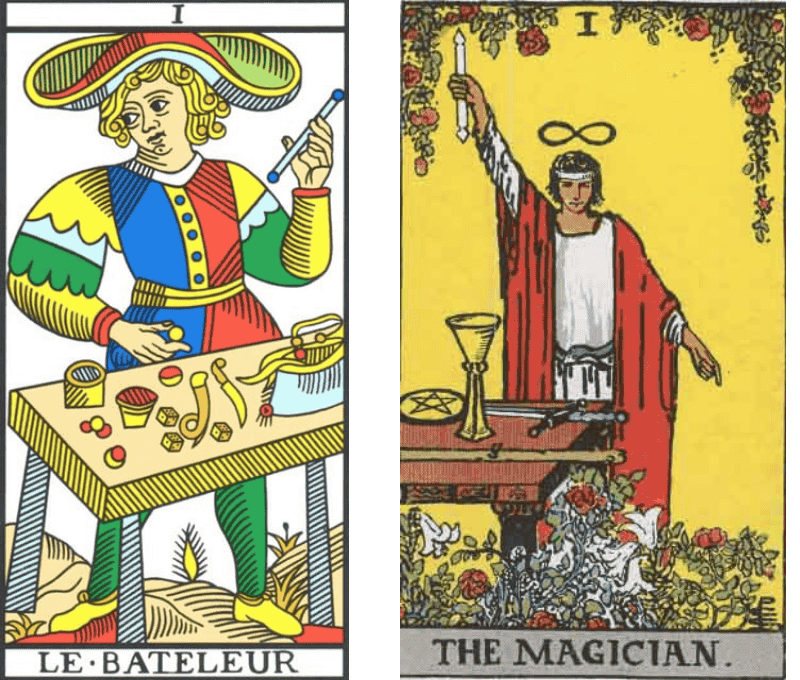 Il Mago Significato tarocchi (mazzo Jodorowsky e mazzo Rider Waite)