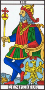 L'Imperatore - Arcano n.4 - Tarocchi Marsiglia Jodorowsky
