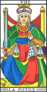 La Giustizia - Significato dei Tarocchi